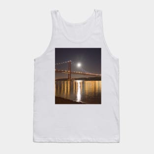 Lua cheia. Lisbon. Full moon. Tank Top